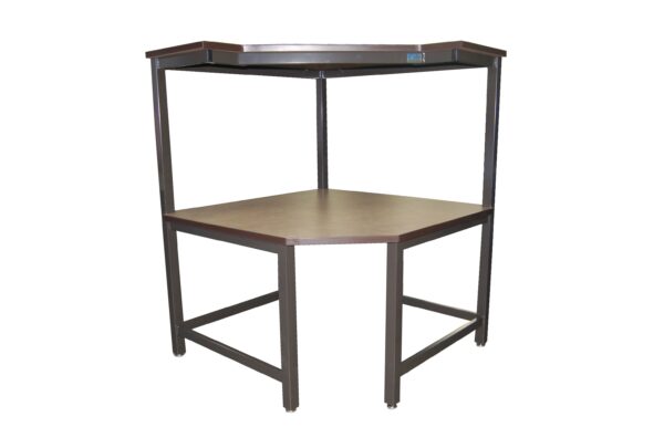 Corner Workbenches with Fix Single Tier Shelf