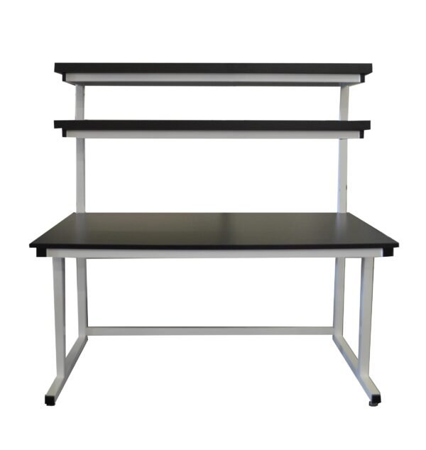 Cantilever Laboratory Workbench with Double Risers