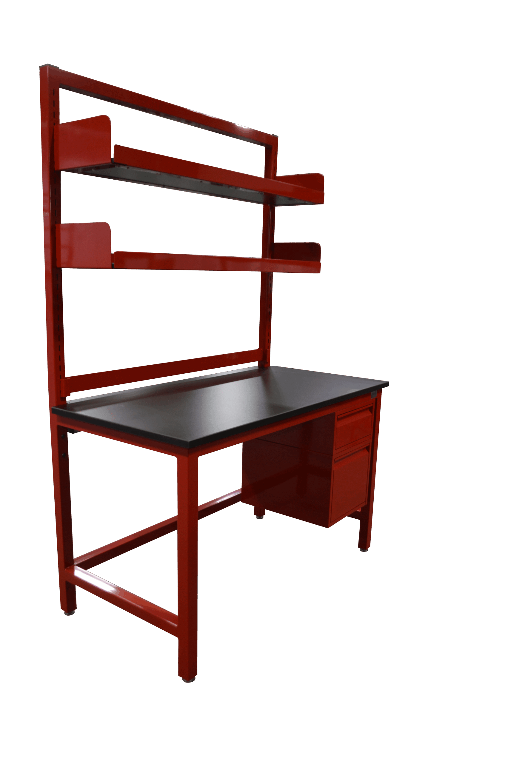 LAB-BT46-DS-LIP-BR - Slotted Uprights - Standard Frame