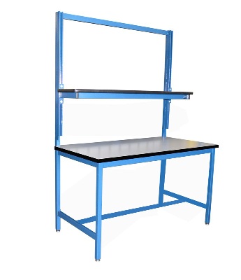 Modular Strut Channel Workbench with Single Cantilever Riser
