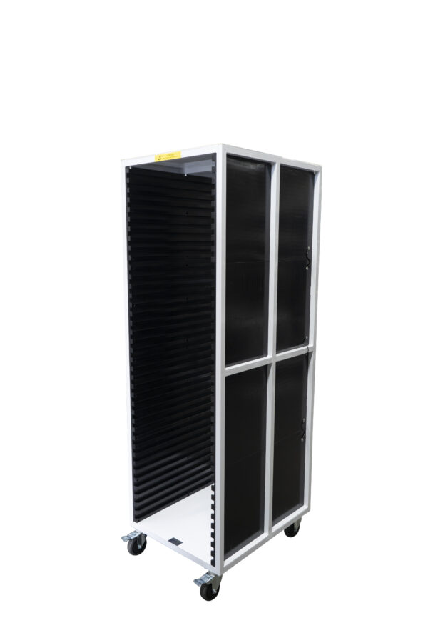 ESD Mobile Loadboard Rack with Aluminum Frame