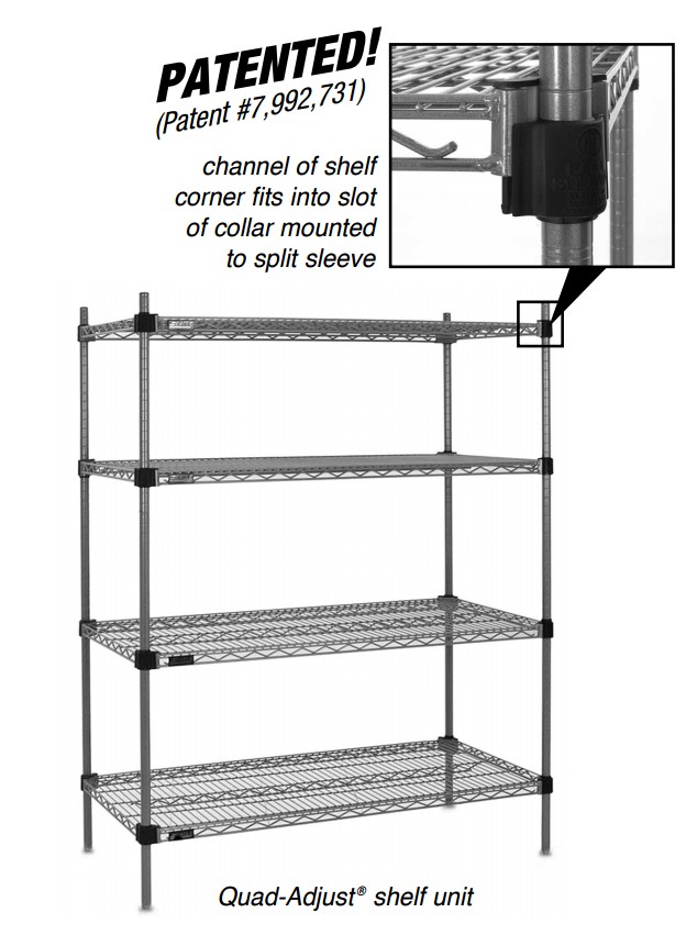 Eagle Quad-Adjust 4-Tier Starter Units