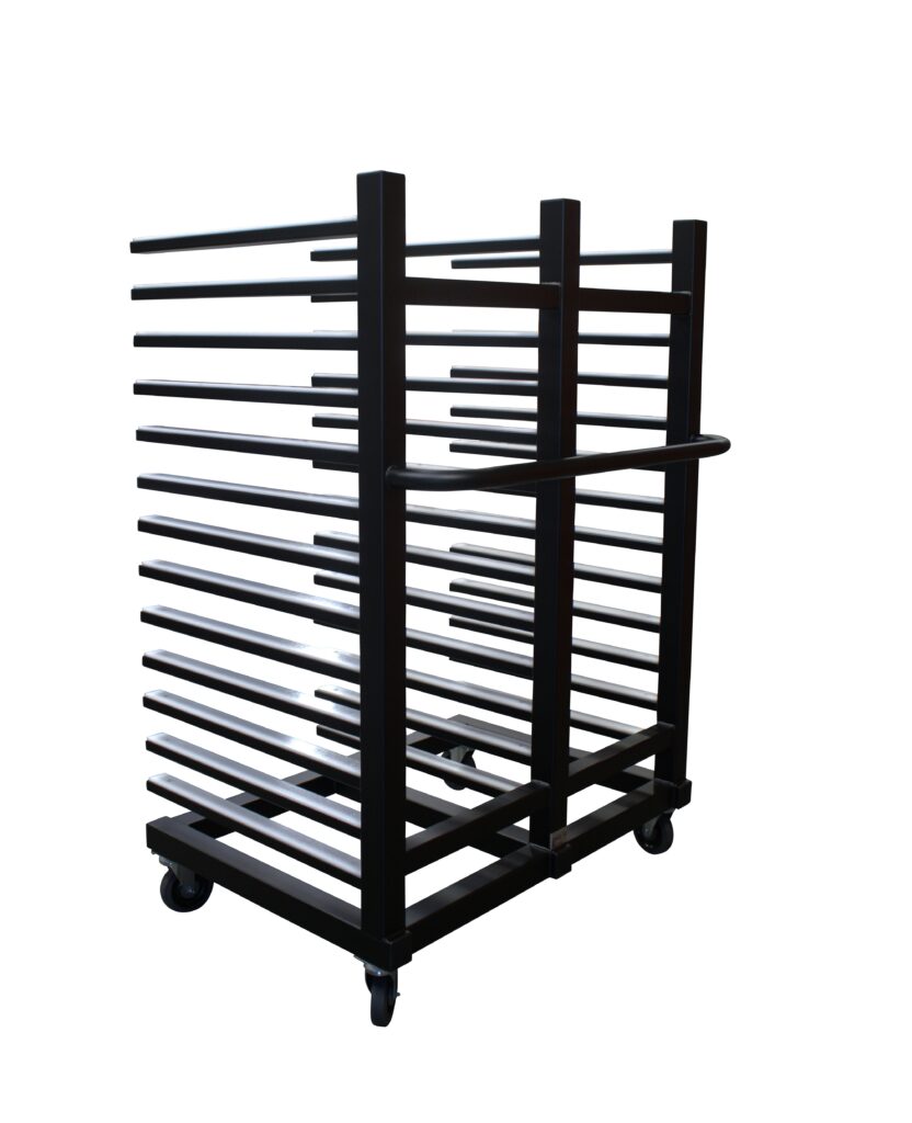 Fully Welded Horizontal Panel Mobile Rack with 13 Levels - Online ...